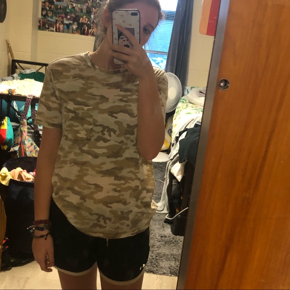 camo soft tee